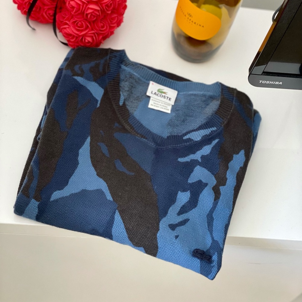 Men's Breathable Crewneck Wool+Cotton Sweater